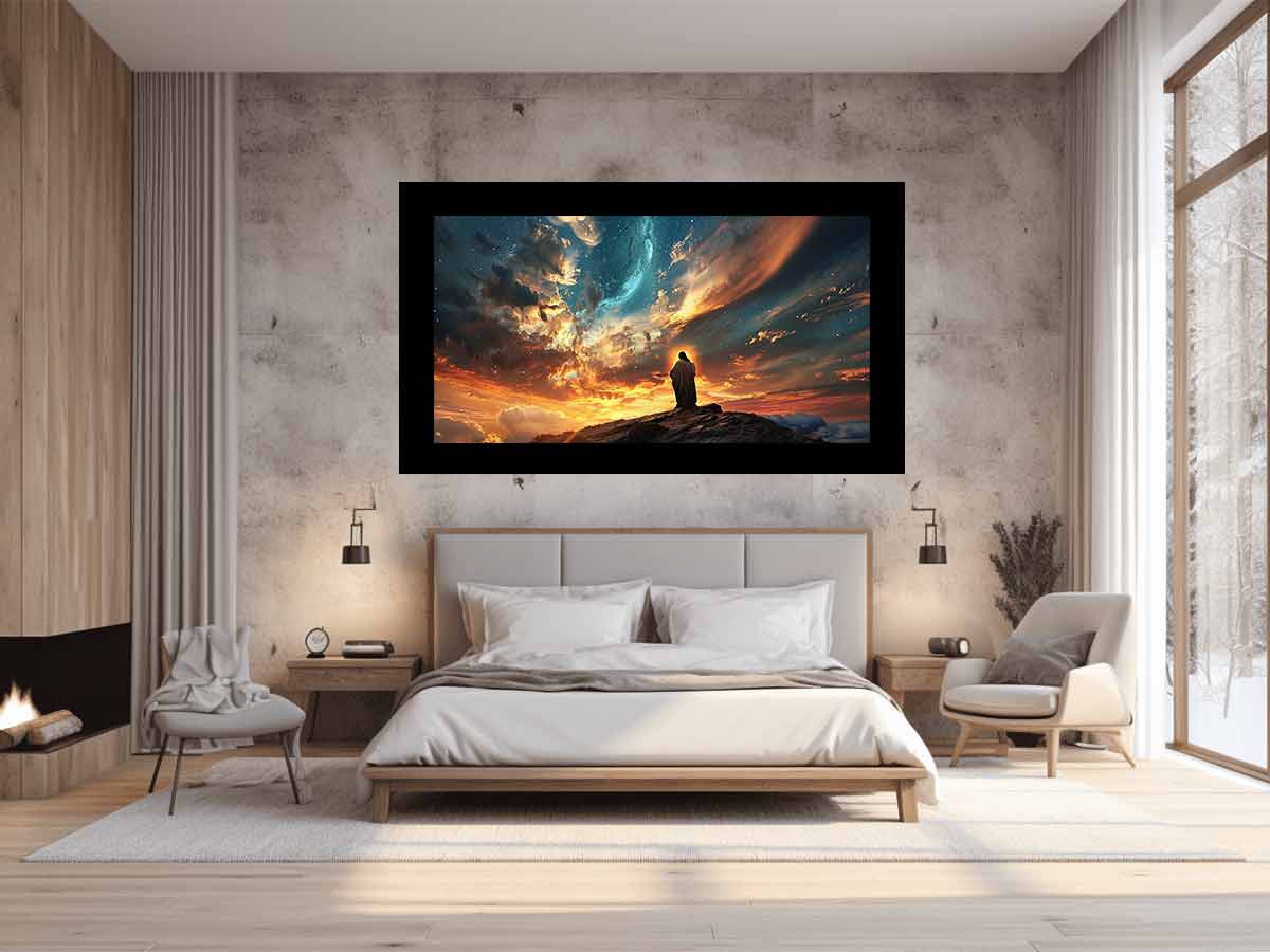 Jesus Canvas painting &  Print-1