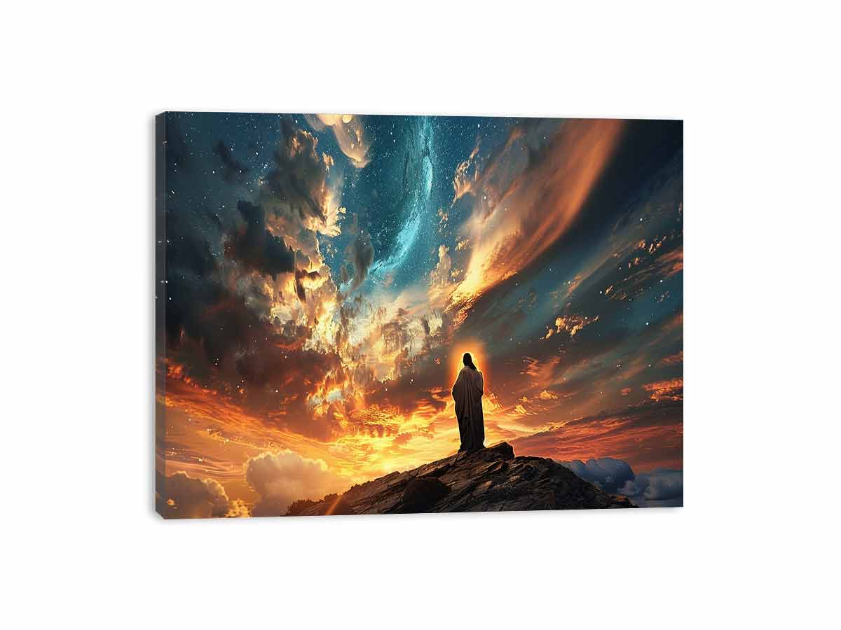 Jesus Canvas painting &  Print-3