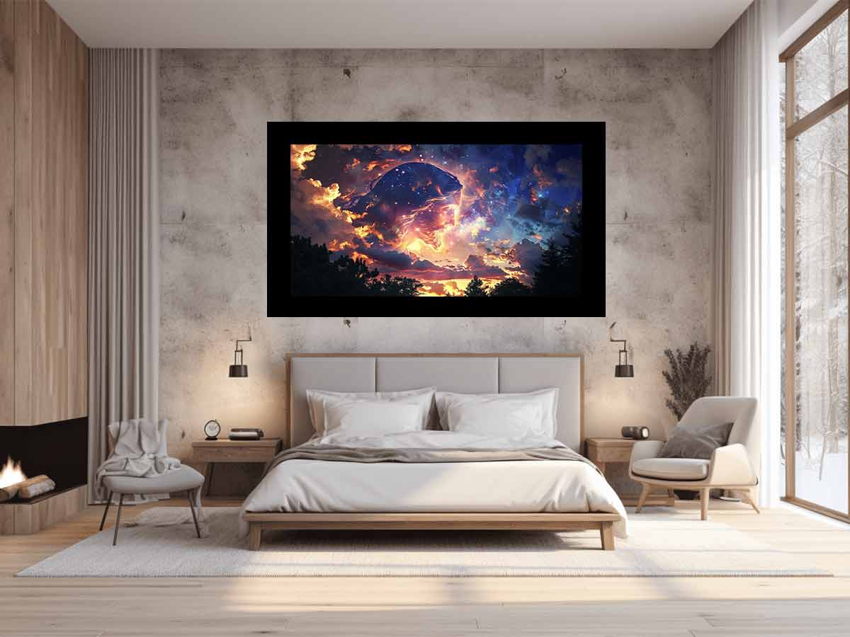 Jesus Canvas Art  Print Poster-1