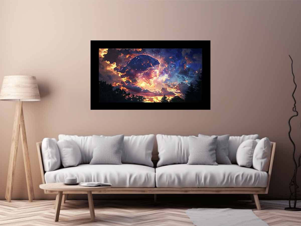 Jesus Canvas Art  Print Poster-2