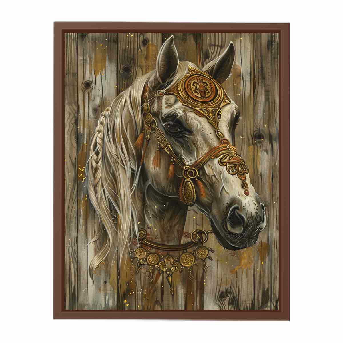 Horse  Painitng Wall Art &   Print-6