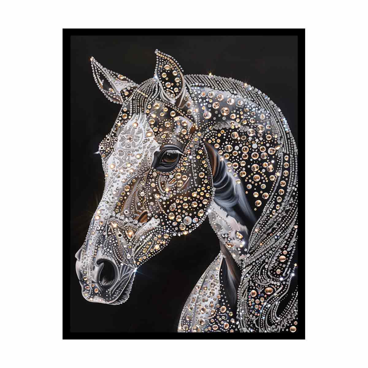 Horse  Canvas Art  Print Poster-4