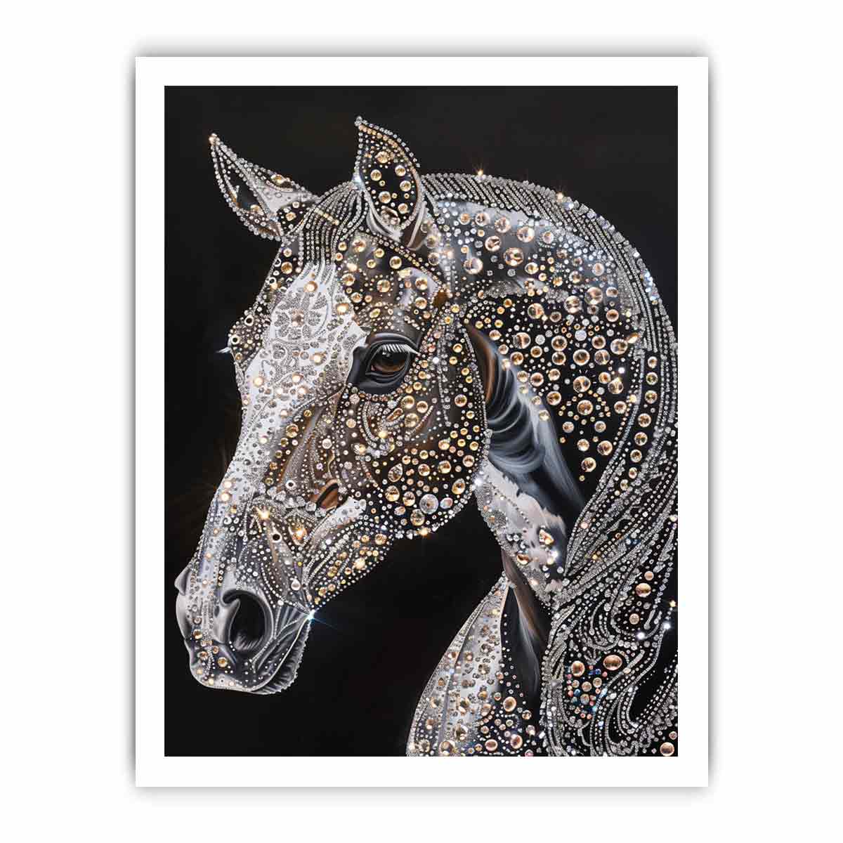 Horse  Canvas Art  Print Poster-8