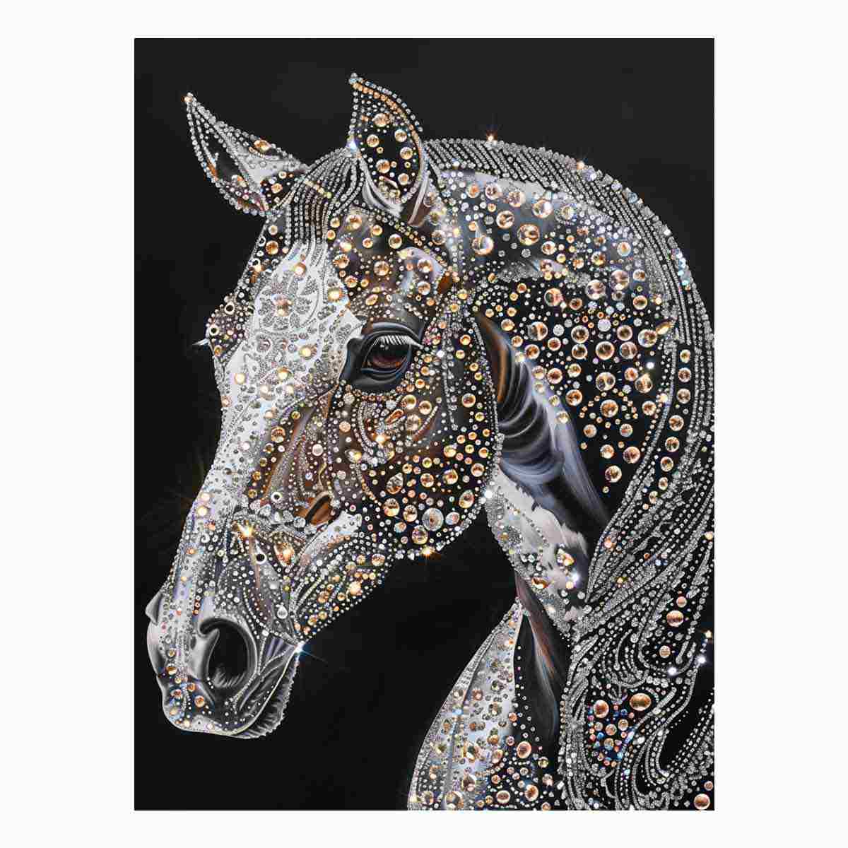 Horse  Canvas Art  Print Poster-0