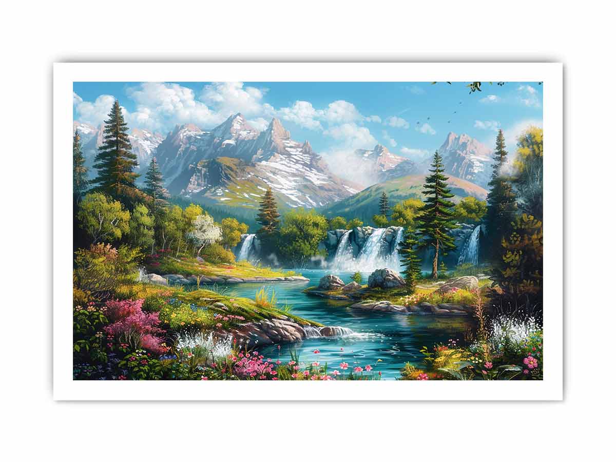 Landscape   Canvas Painitng Print-8