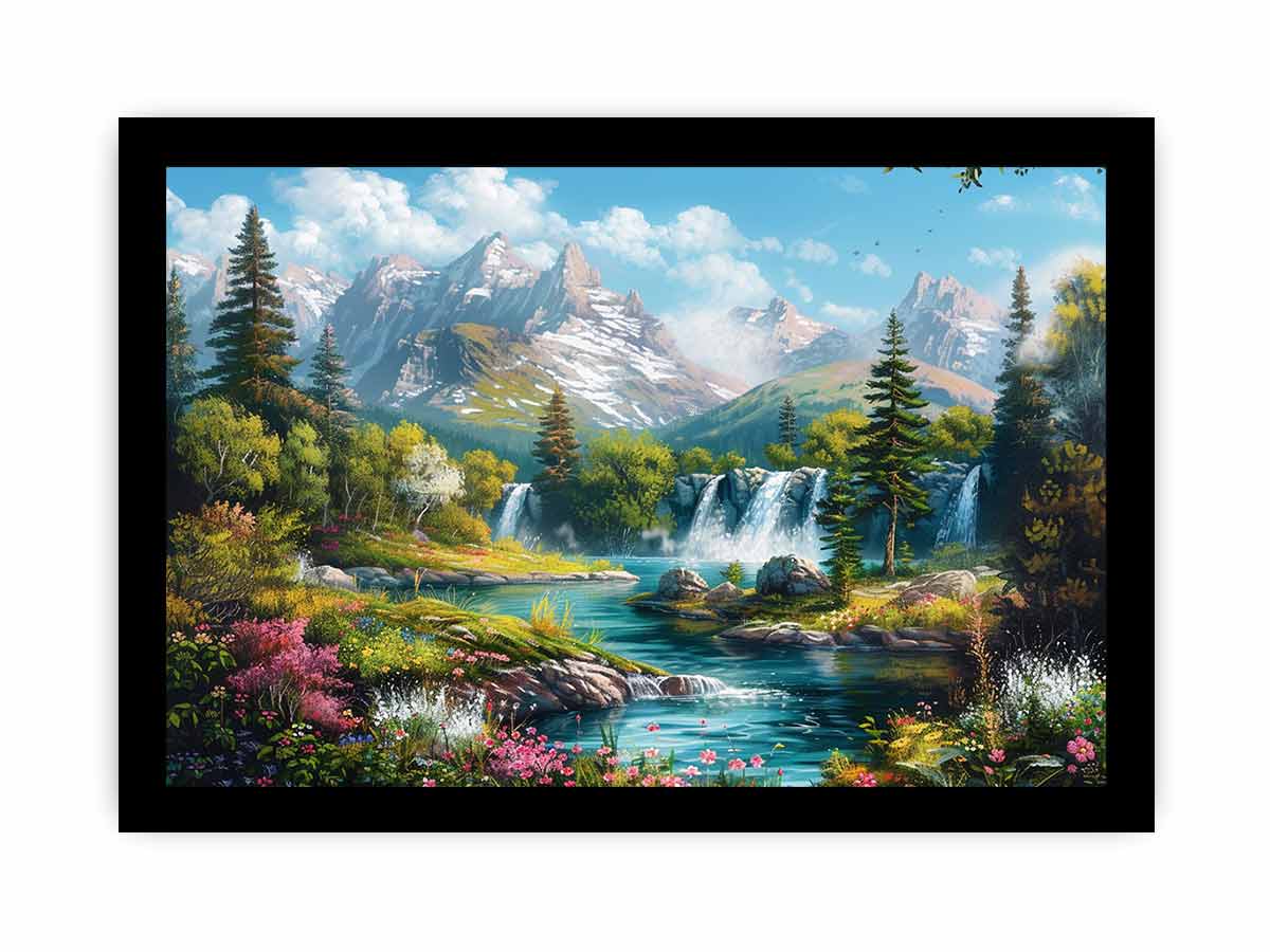 Landscape   Canvas Painitng Print-7
