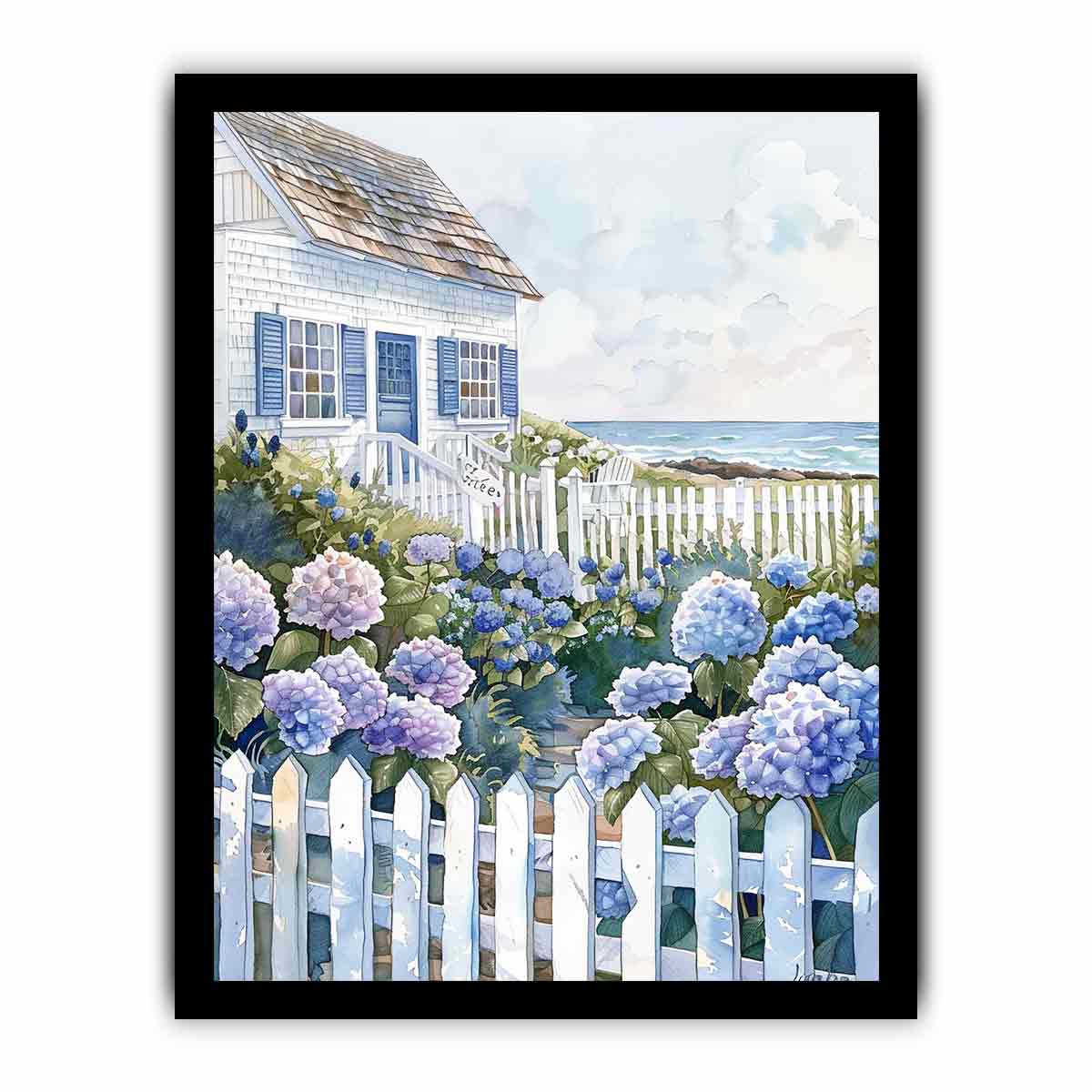 Beach House  Canvas art Print-7