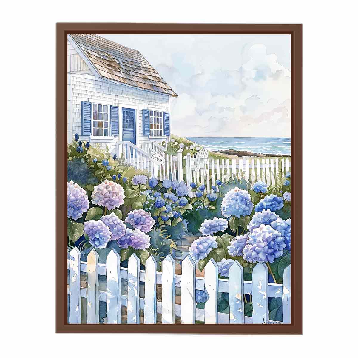 Beach House  Canvas art Print-6
