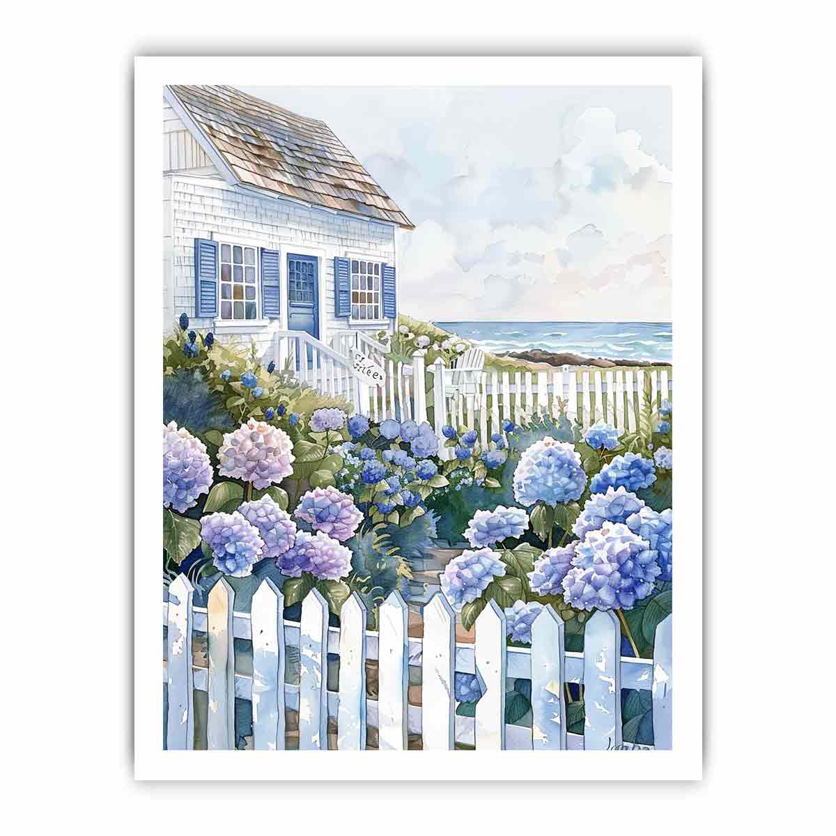 Beach House  Canvas art Print-8