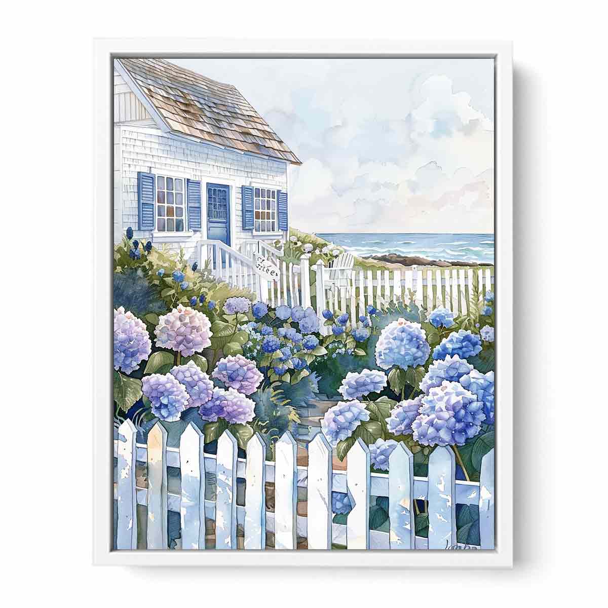 Beach House  Canvas art Print-5