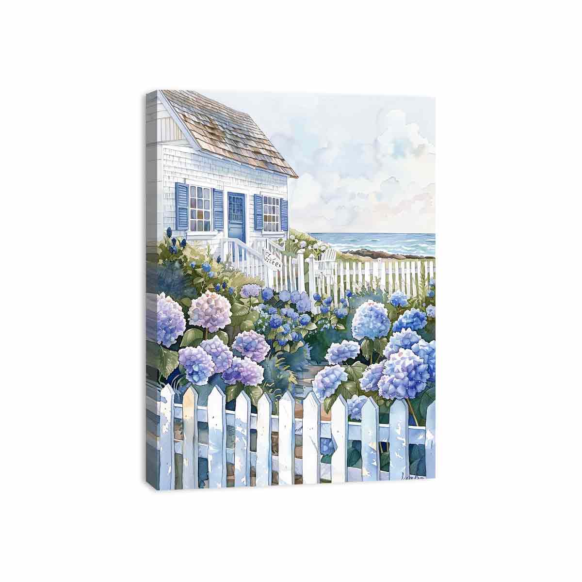 Beach House  Canvas art Print-3