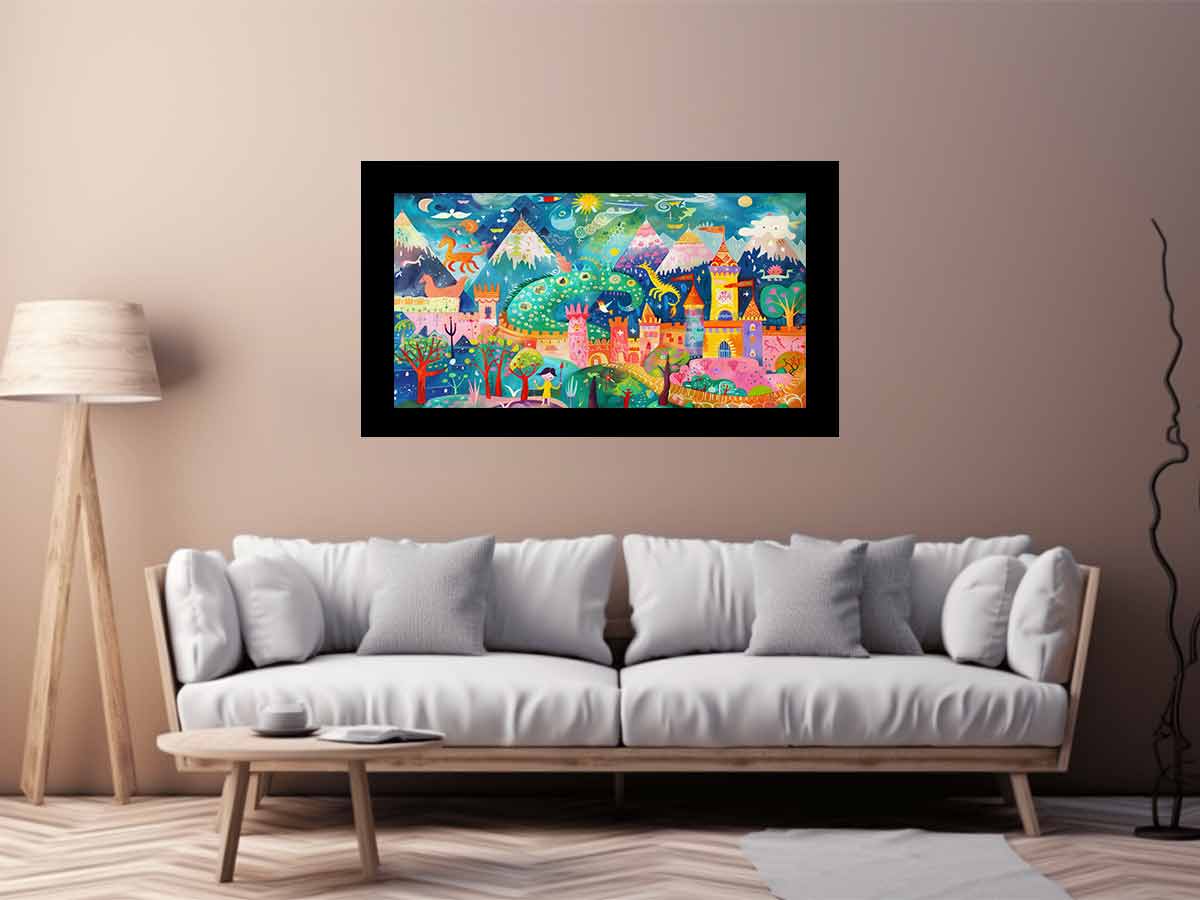Kids Nursery Art Canvas Art Print-2