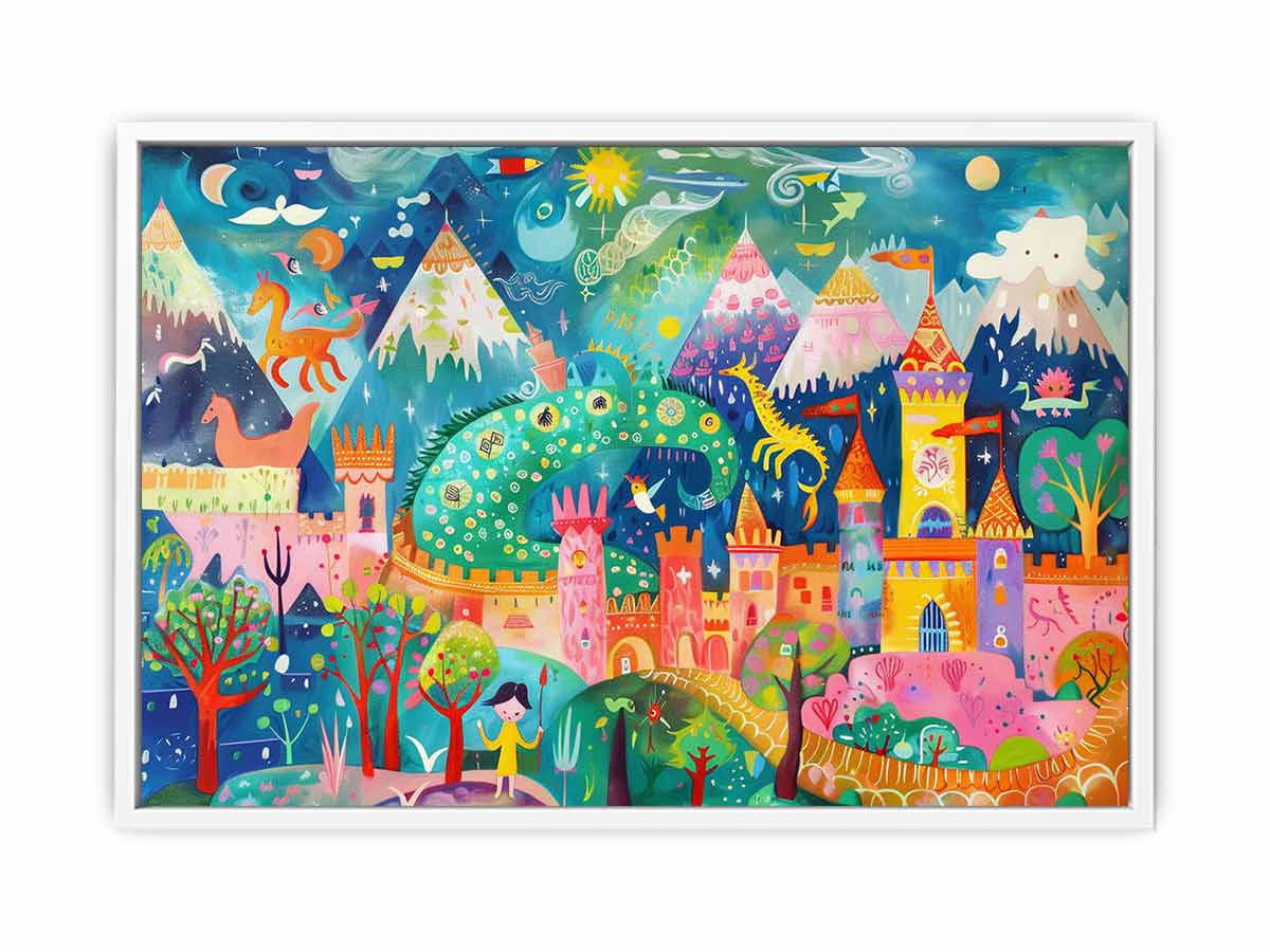 Kids Nursery Art Canvas Art Print-5