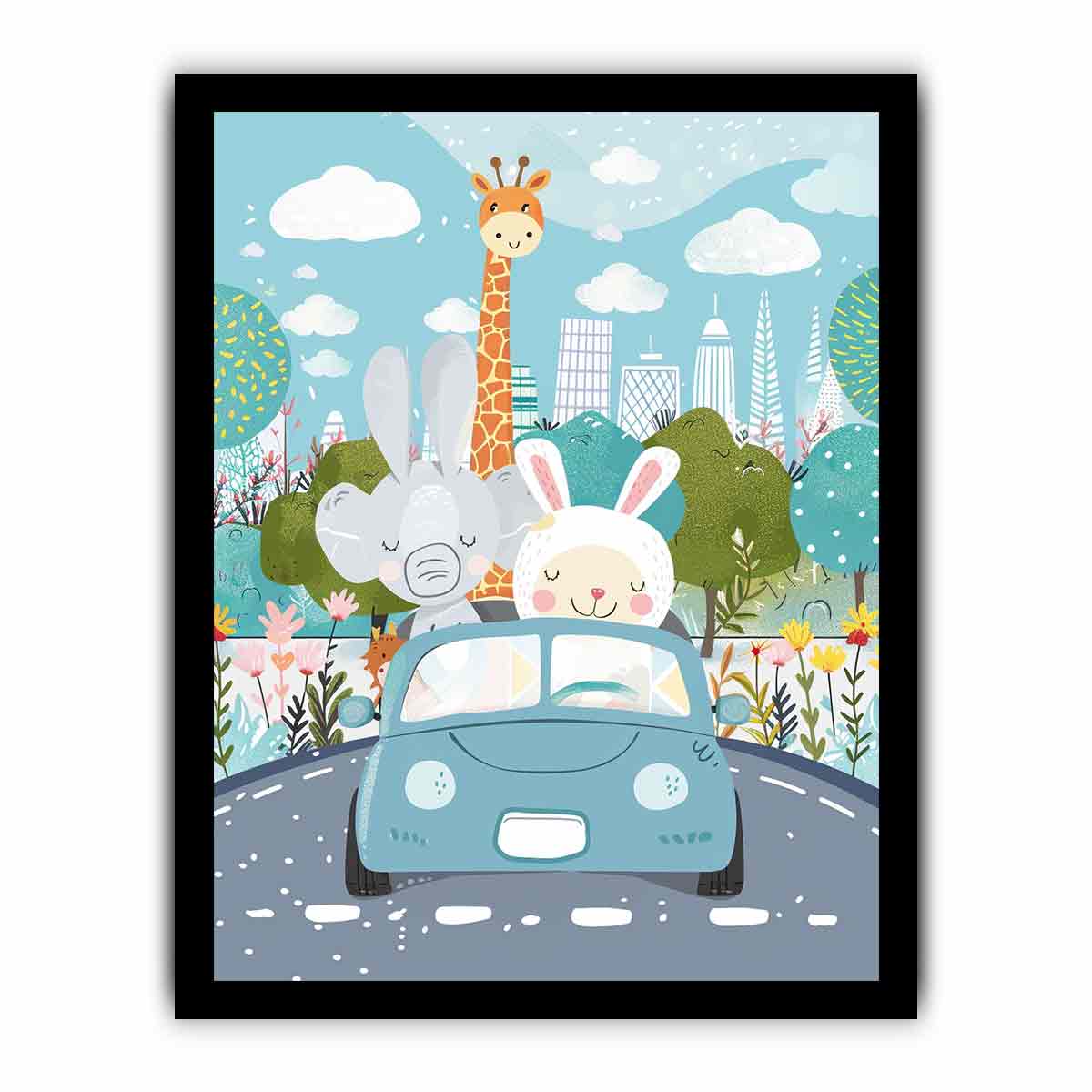 Kids Car  Nursery Wall art  Poster-7
