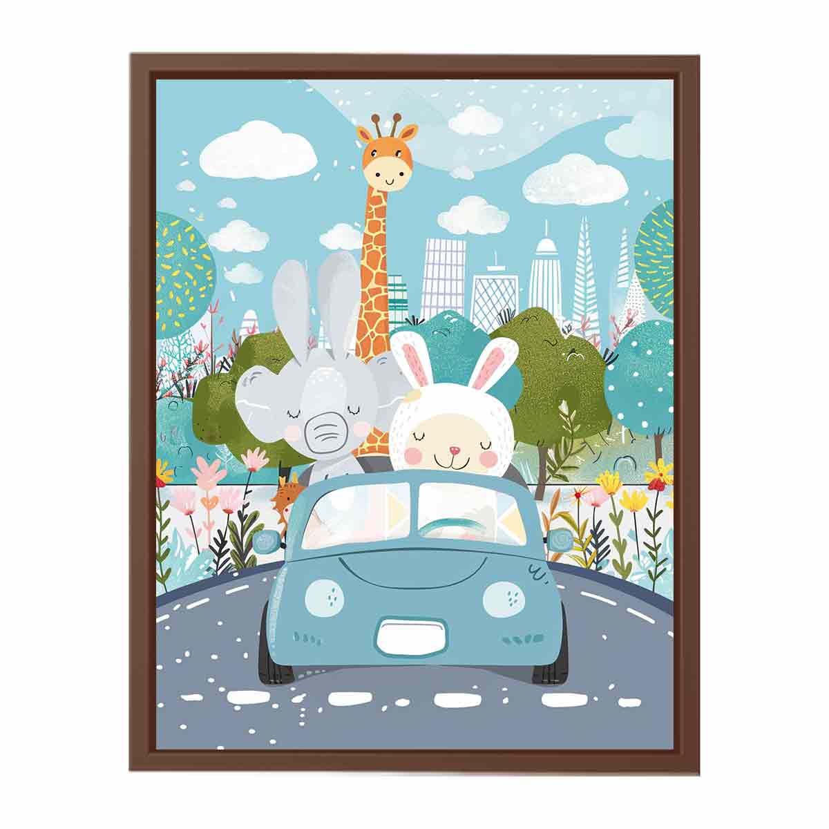 Kids Car  Nursery Wall art  Poster-6