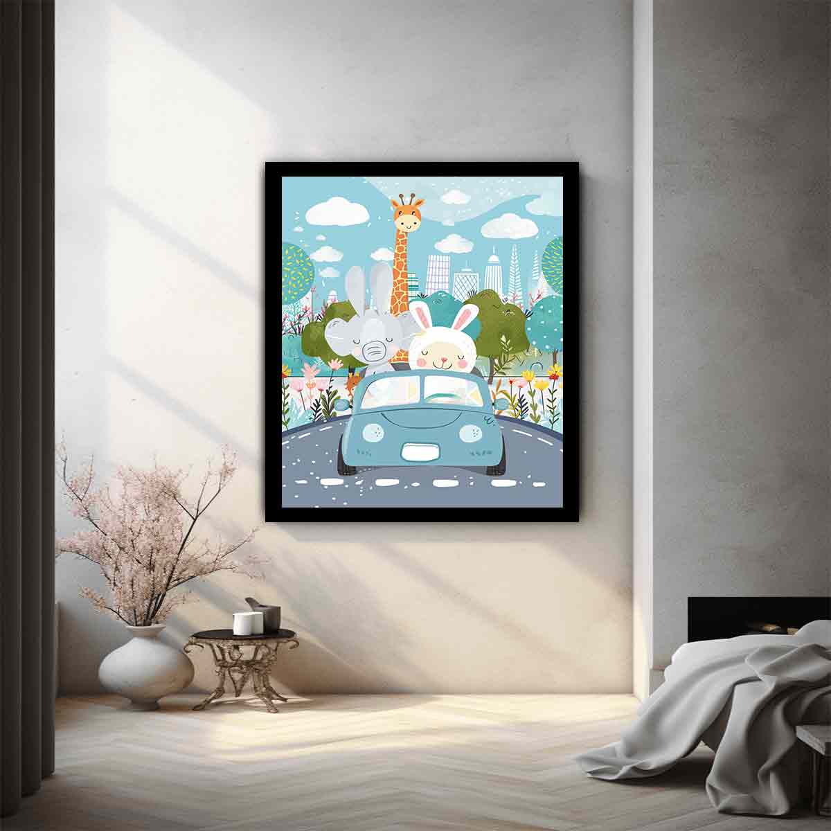 Kids Car  Nursery Wall art  Poster-1