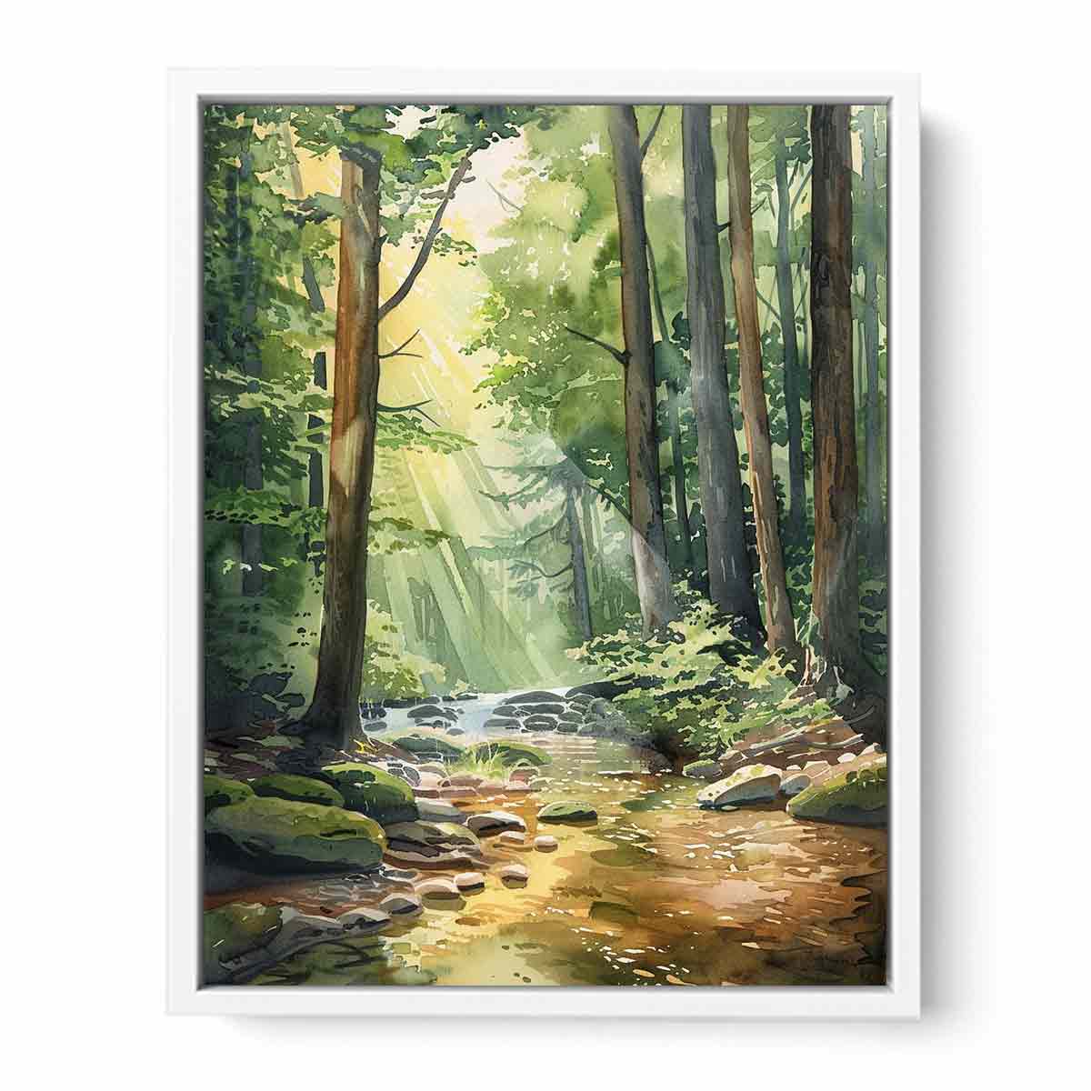 Forest Path  Canvas Art Print-5