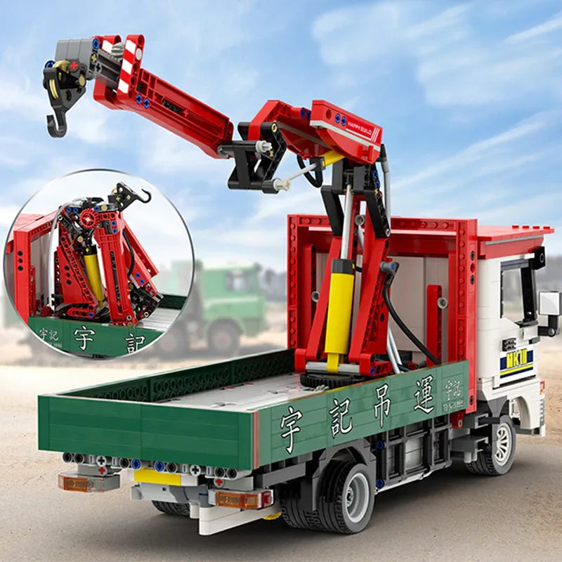 Remote Controlled Crane Truck 1476pcs-3