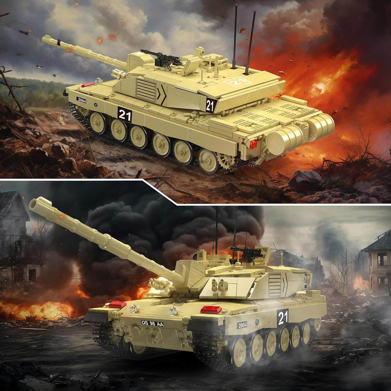 Remote Controlled Challenger 2 Tank 1126pcs-3