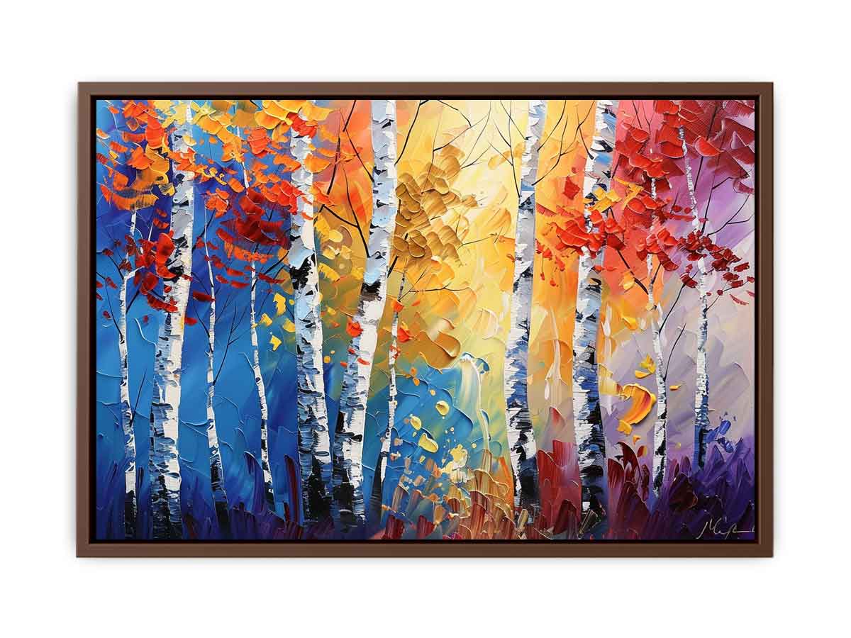 Birch Trees Canvas Art Print-6