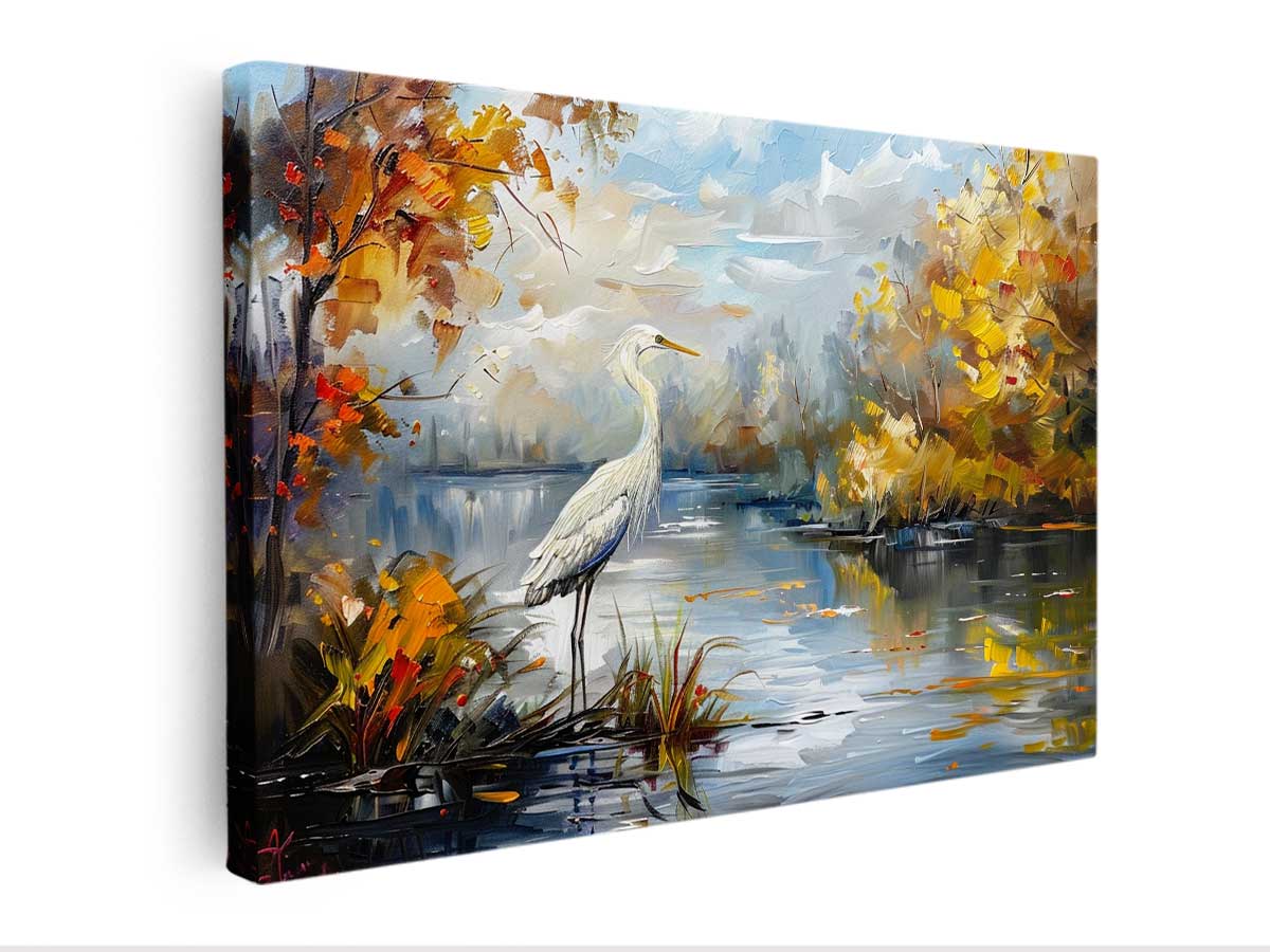 Bird Landscape Canvas Art Print-3