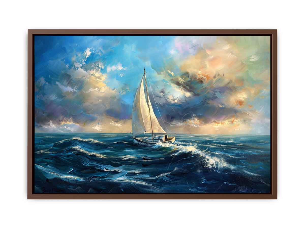 Sailing Boat Canvas Painting On Canvas-6