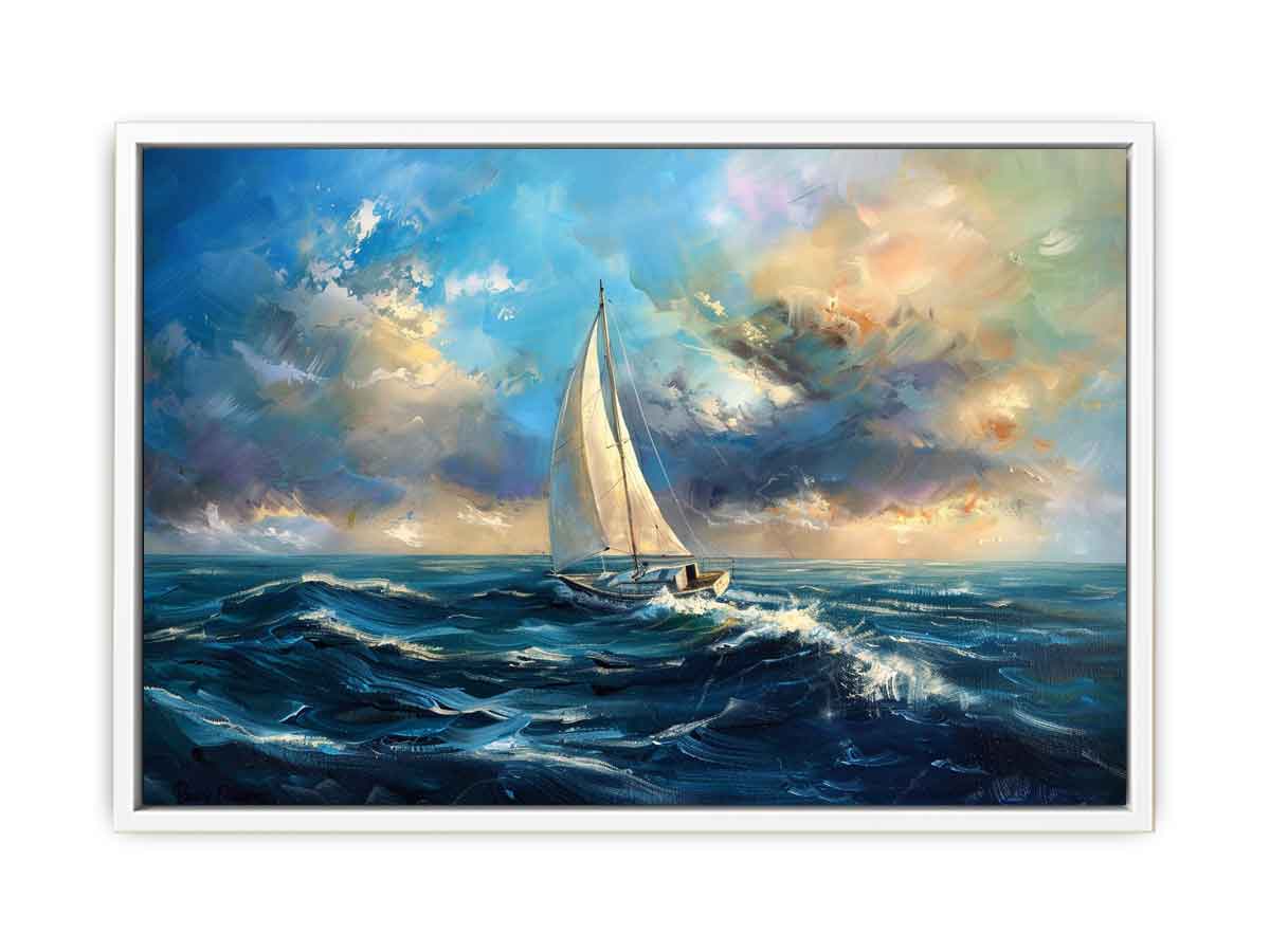 Sailing Boat Canvas Painting On Canvas-5