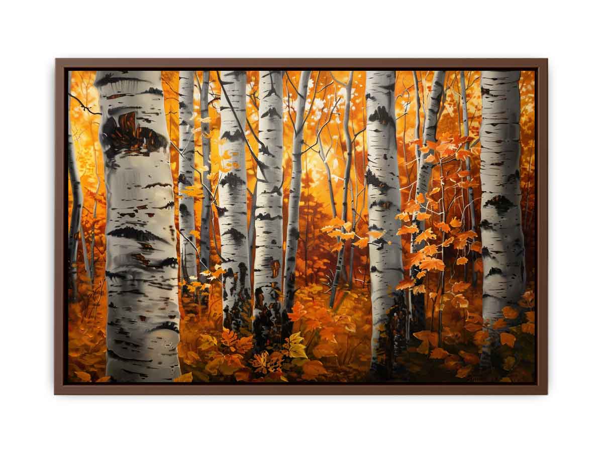 Birch Tree Canvas Art Print Artowrk-6