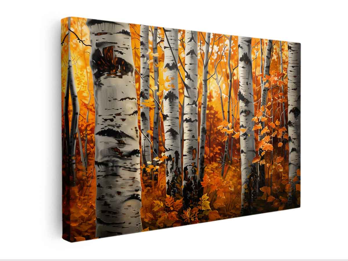 Birch Tree Canvas Art Print Artowrk-3
