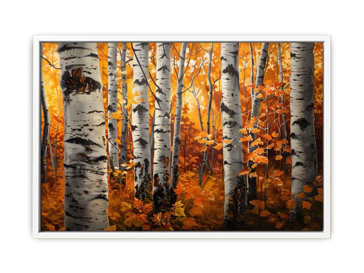 Birch Tree Canvas Art Print Artowrk-5