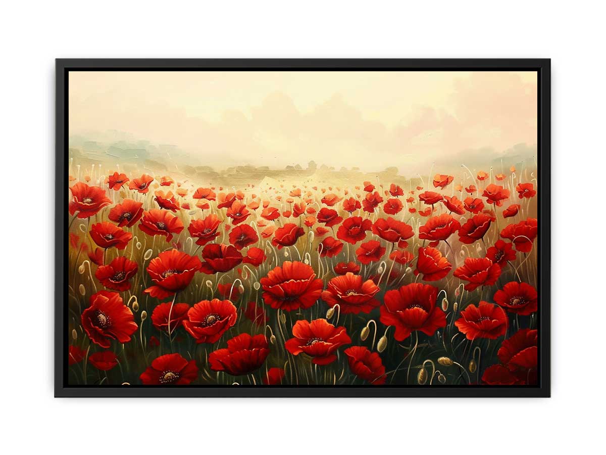 Poppy Field Canvas Artwork-4