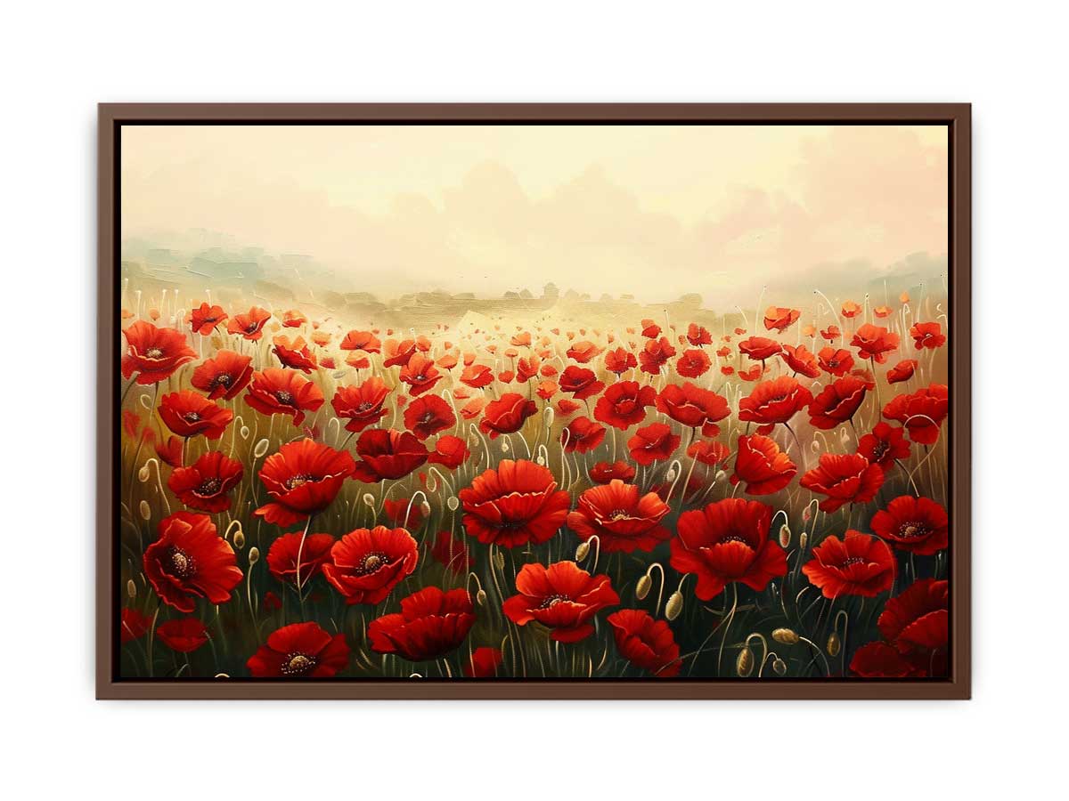 Poppy Field Canvas Artwork-6