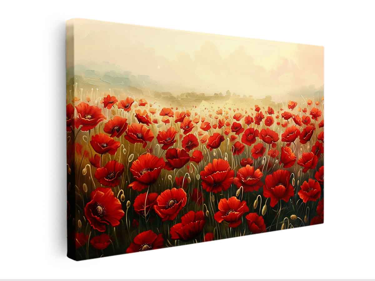 Poppy Field Canvas Artwork-3