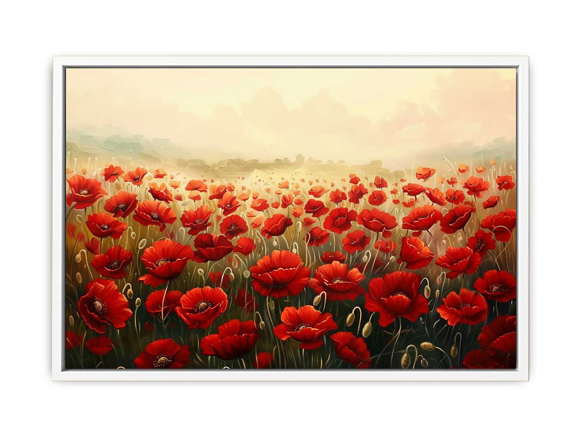 Poppy Field Canvas Artwork-5