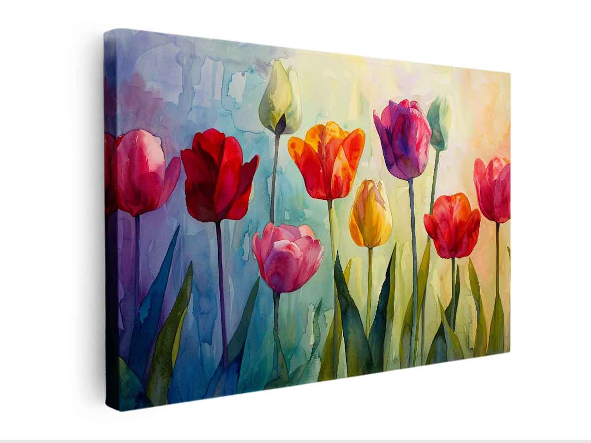 Tulip Canvas Art Print for Living Room-3