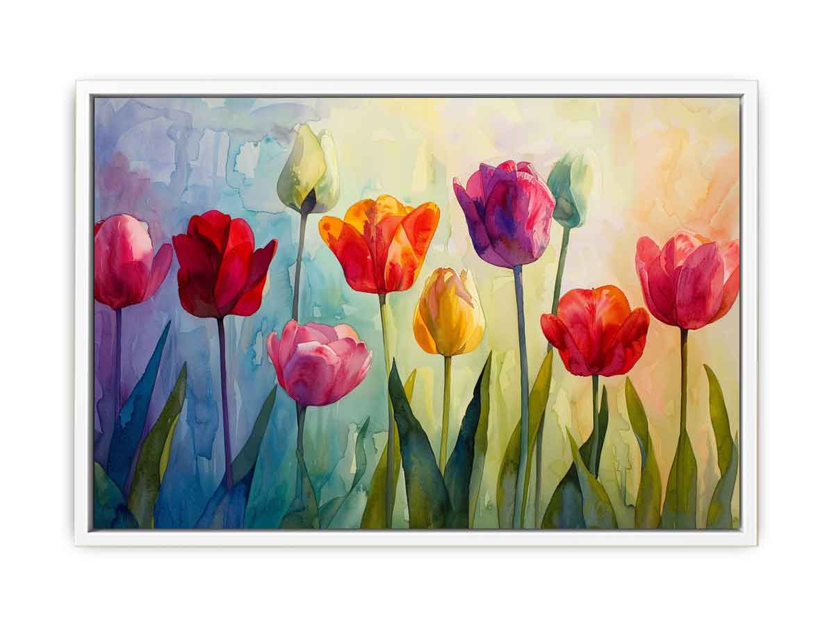 Tulip Canvas Art Print for Living Room-5