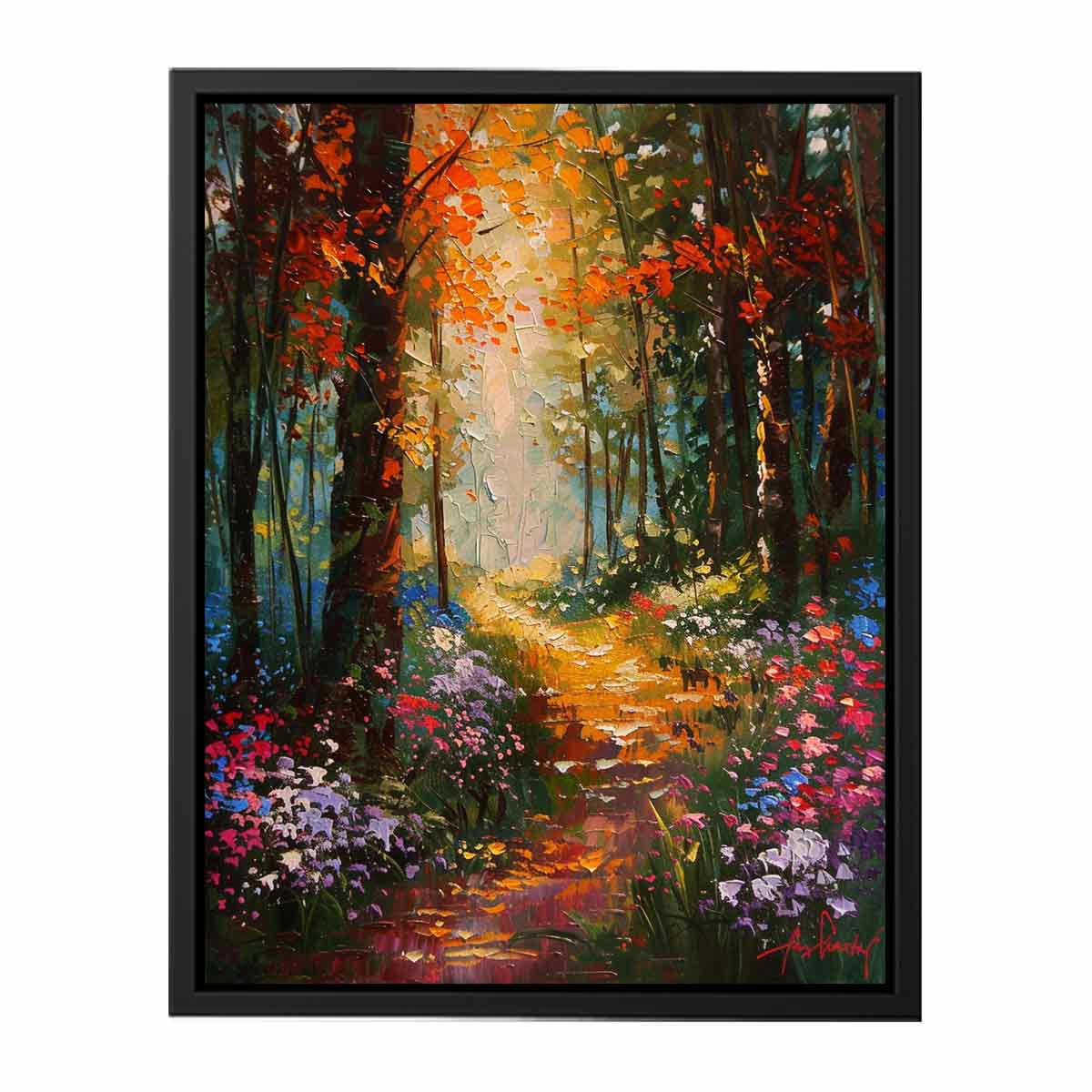 Forest Canvas Art Print for Living room-4