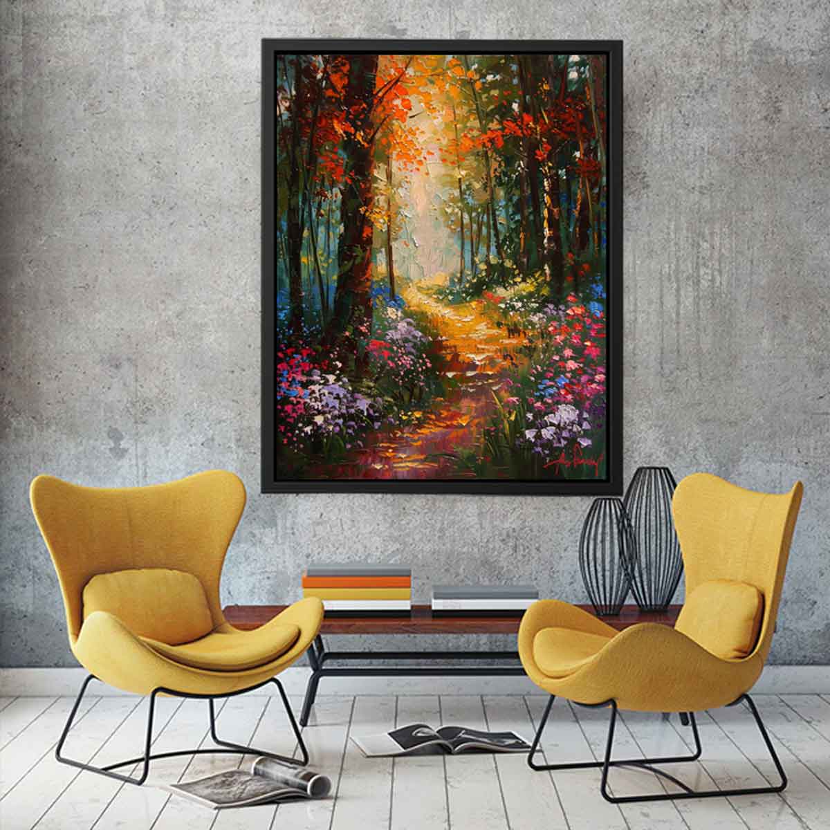 Forest Canvas Art Print for Living room-2