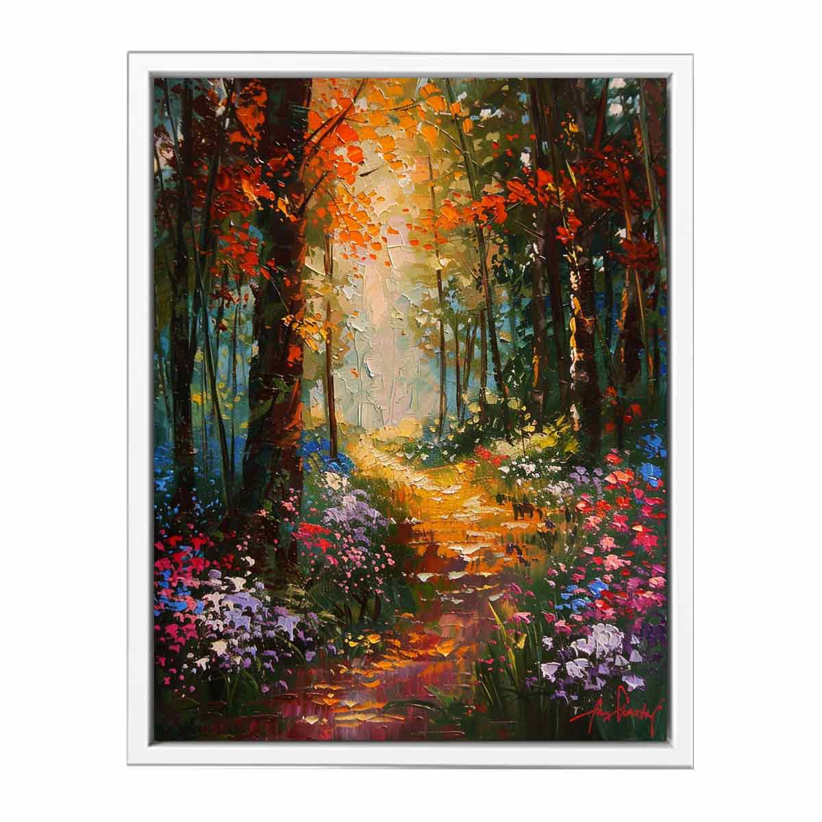 Forest Canvas Art Print for Living room-5