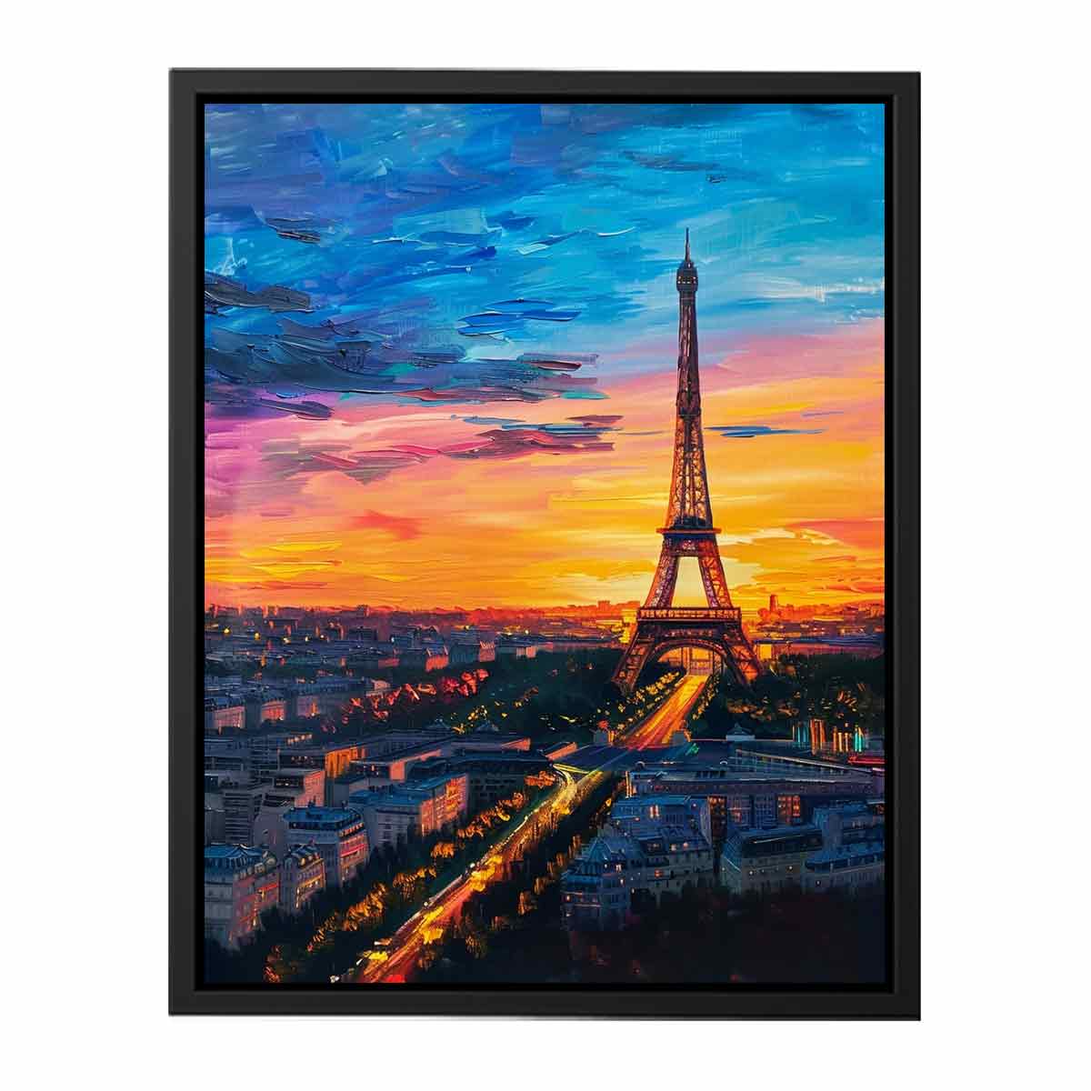 Eiffel Tower Canvas art for Living room-4