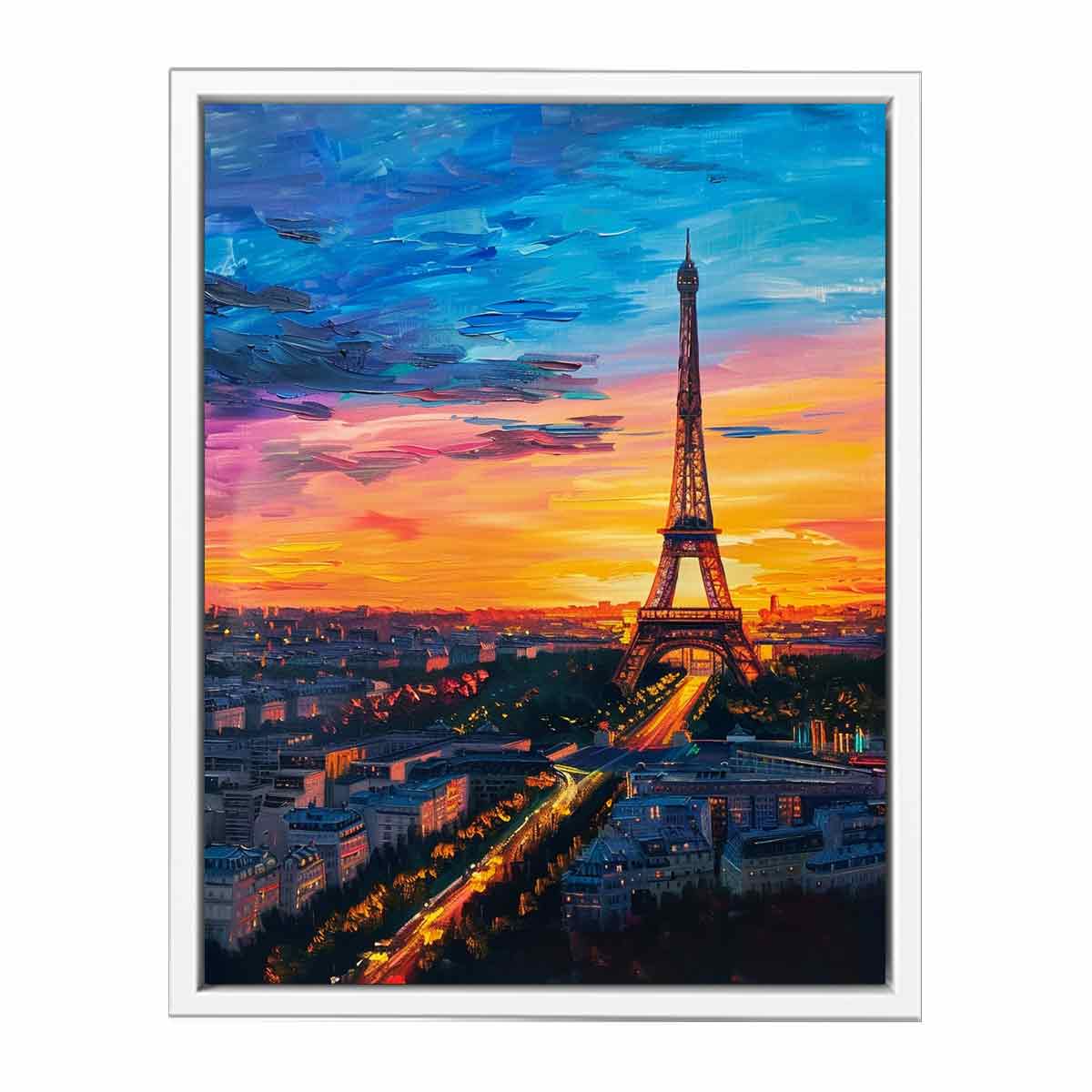 Eiffel Tower Canvas art for Living room-5