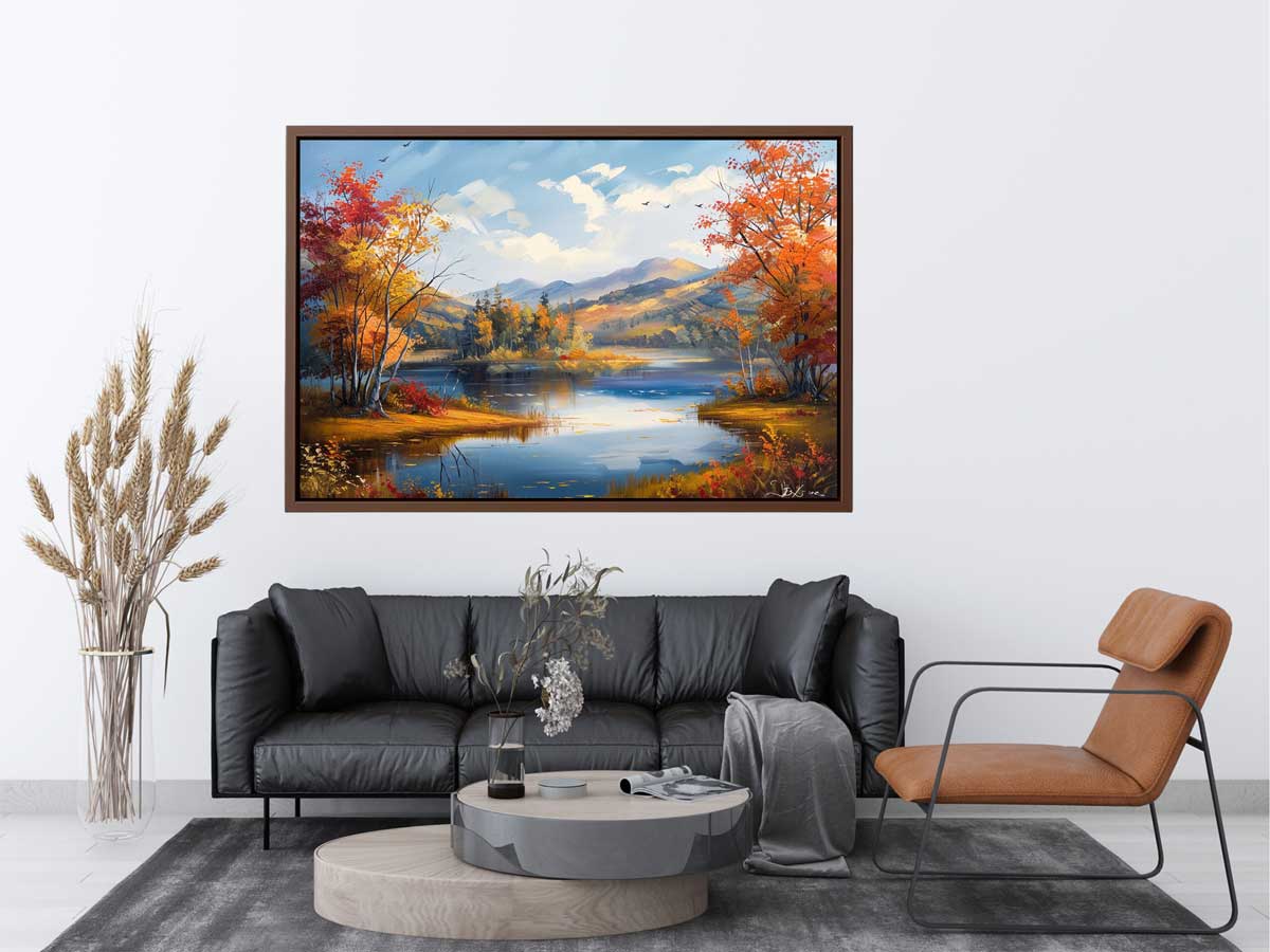 Landscape Canvas Painting for Bedroom-1