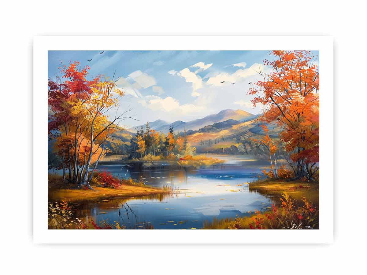 Landscape Canvas Painting for Bedroom-8