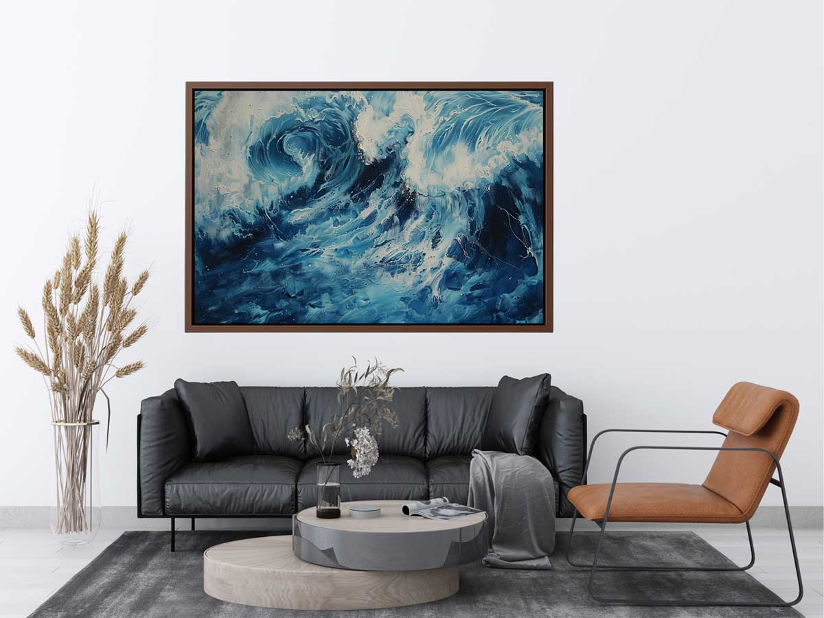 Waves Painting Artwork-2