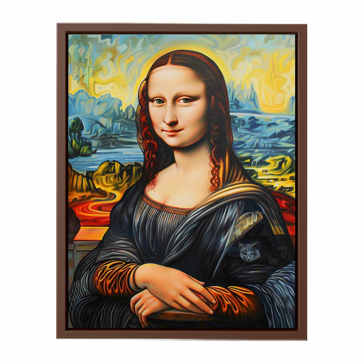 Mona Lisa  Artwork Painting-6