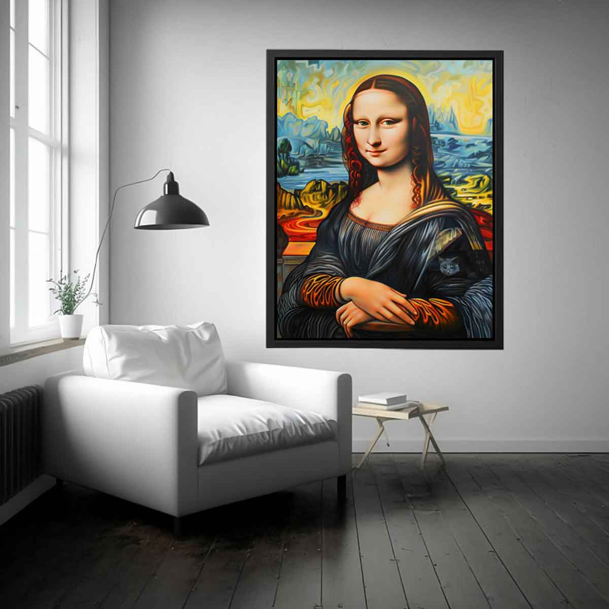 Mona Lisa  Artwork Painting-1