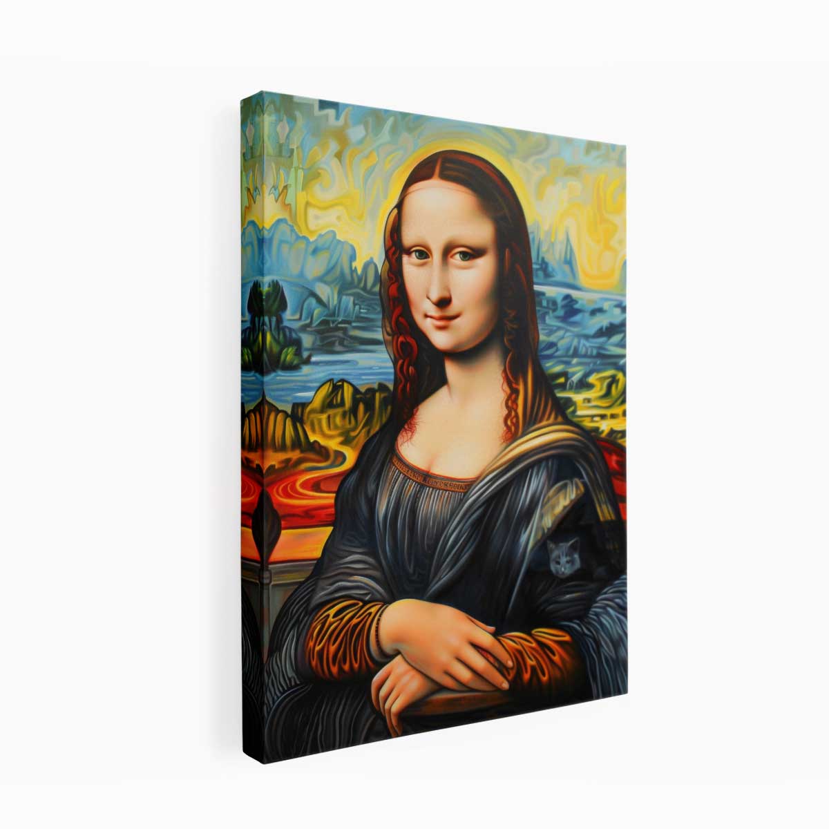 Mona Lisa  Artwork Painting-3