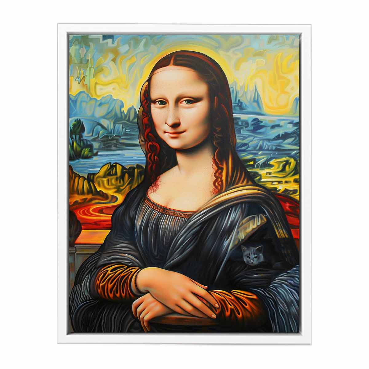Mona Lisa  Artwork Painting-5