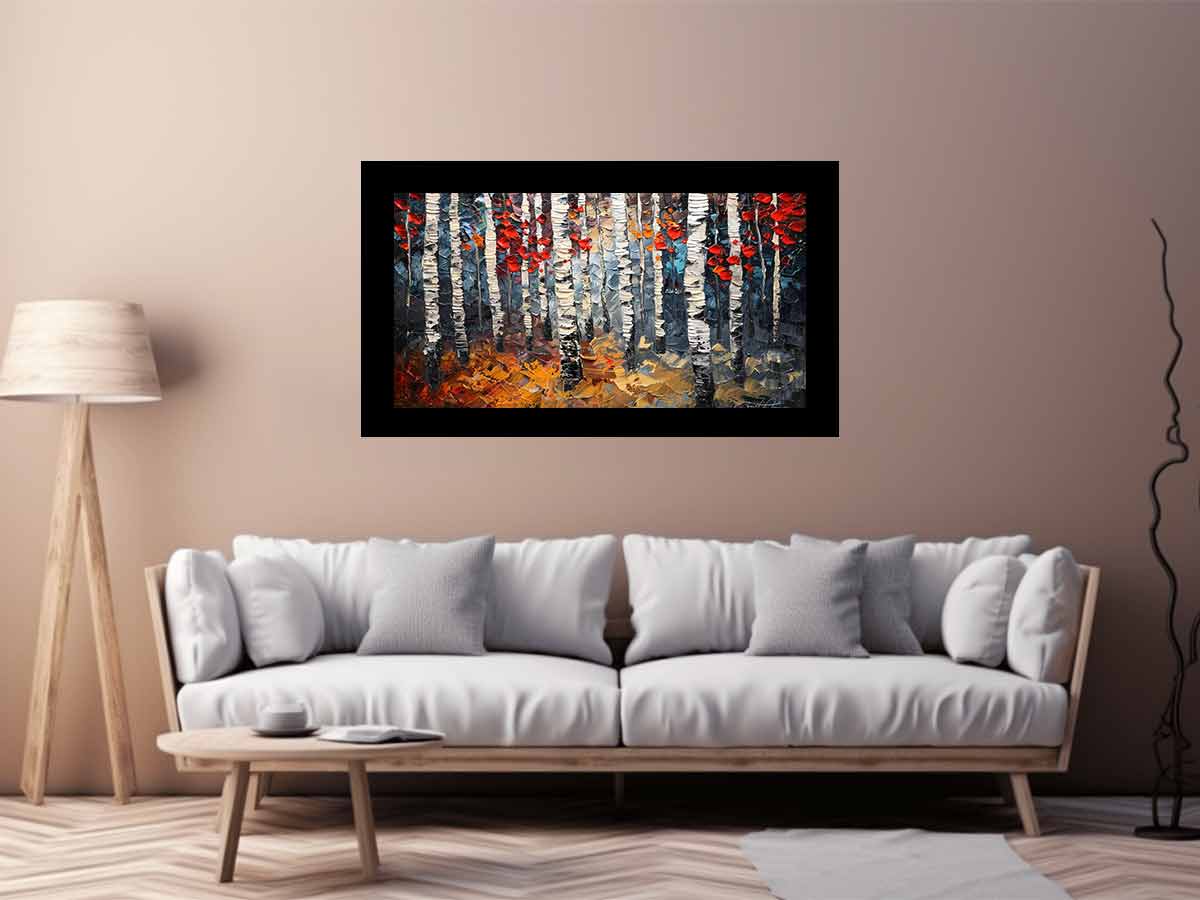 Birch Tree Painting-2