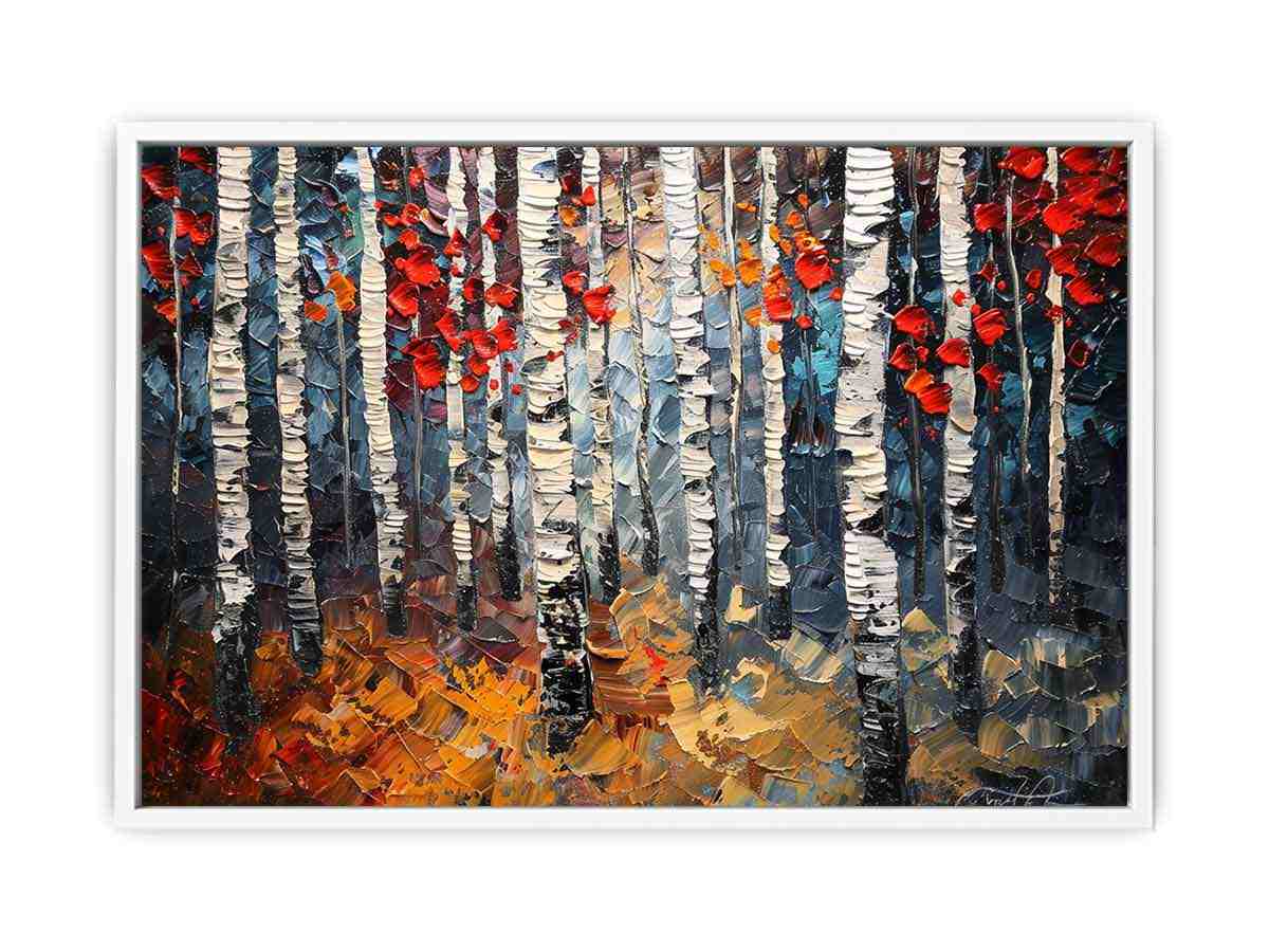 Birch Tree Painting-5